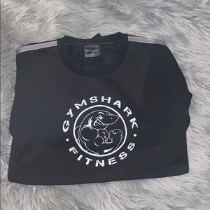 Charcoal Gymshark Legacy sweatshirt size small
